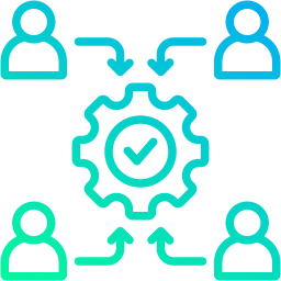 compromiso de los empleados icono