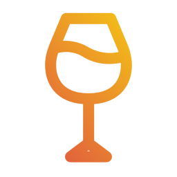 copa de vino icono