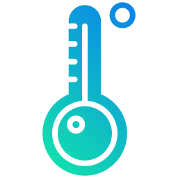termómetro icono