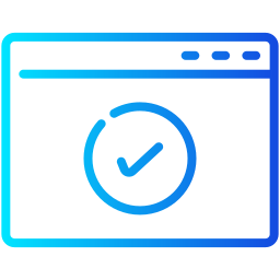 página web icono