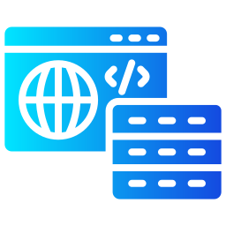 alojamiento web icono