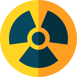 radioactif Icône