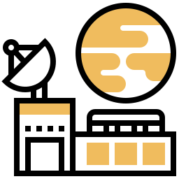 Satélite icono