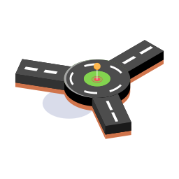 rotonda icono