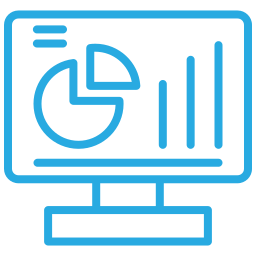 análisis de negocios icono