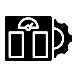 báscula de peso icono