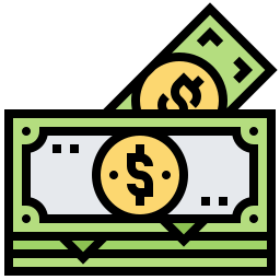 Money stack icon