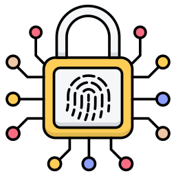 cerradura digital icono