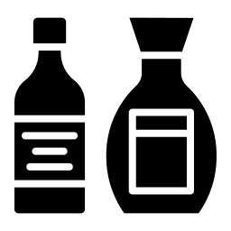 bouteille de saké Icône