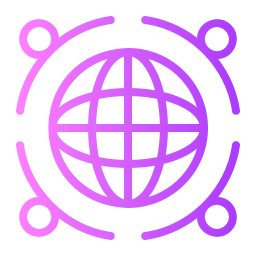 investigación global icono
