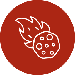 meteorito icono