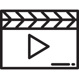 Clapperboard icon