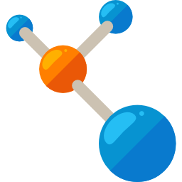 moleculen icoon
