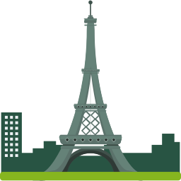 Eiffel tower icon