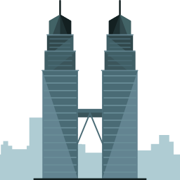 Petronas towers icon