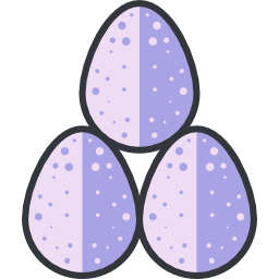 huevos de la suerte icono