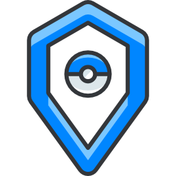 blauwe team icoon