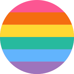 regenboogvlag icoon