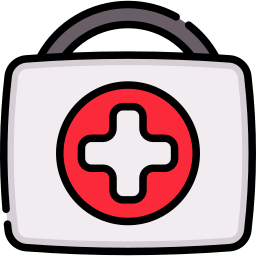 First aid kit icon