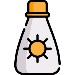 Protector solar icono