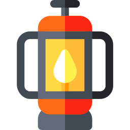 Oil lamp icon