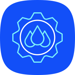 gestión del agua icono