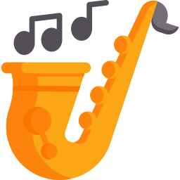 색소폰 icon