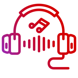 escuchar música icono