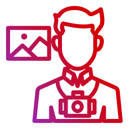 fotógrafo icono