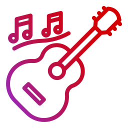 guitarra icono