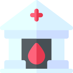 Banco de sangue Ícone