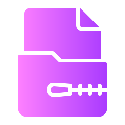 archivo zip icono