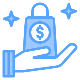 Shopping bag icon