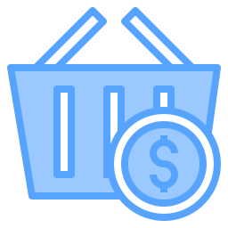 Shopping basket icon