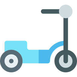 Kick scooter icon