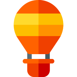 Balão de ar quente Ícone