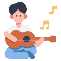 gitarre spielen icon