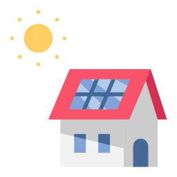 Solar panel icon