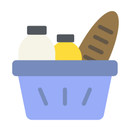 cesta de la compra icono