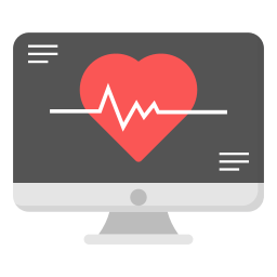 ECG monitor icon