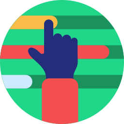 gráfico de barras icono