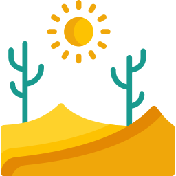 Desierto icono