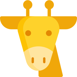Жирафа иконка