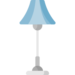 Lámpara de suelo icono