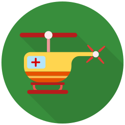 helicóptero icono