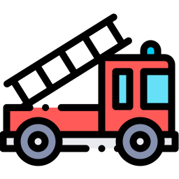 camion dei pompieri icona