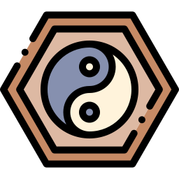 yin yang ikona