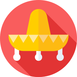 chapeau mexicain Icône