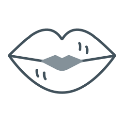 labios icono