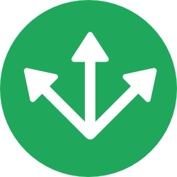 Three arrows icon